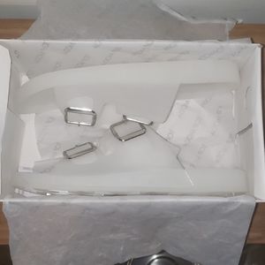 White Jelly Sandals